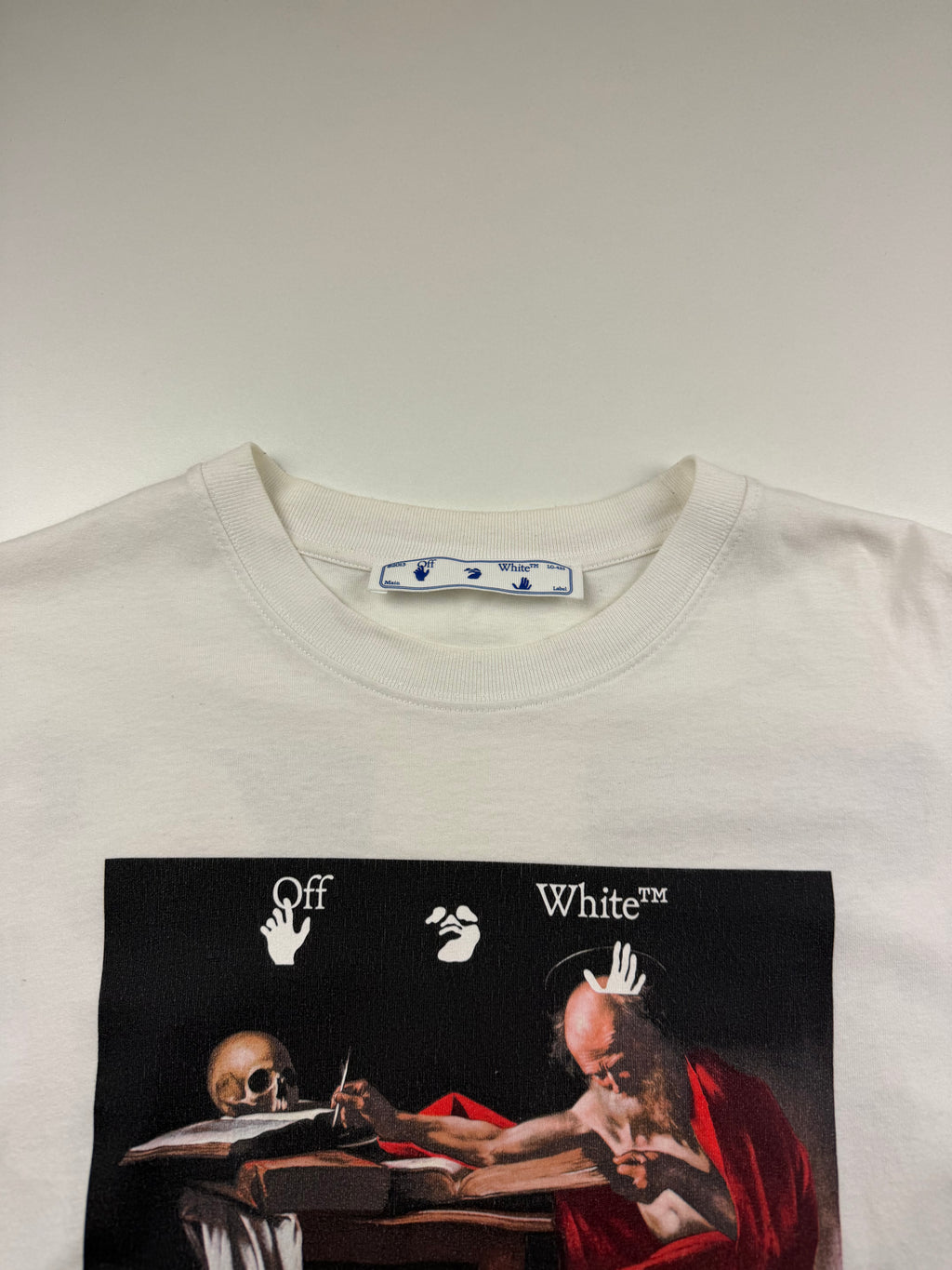T-Shirt Off-White « Caravaggio » – Taille M – Blanc
