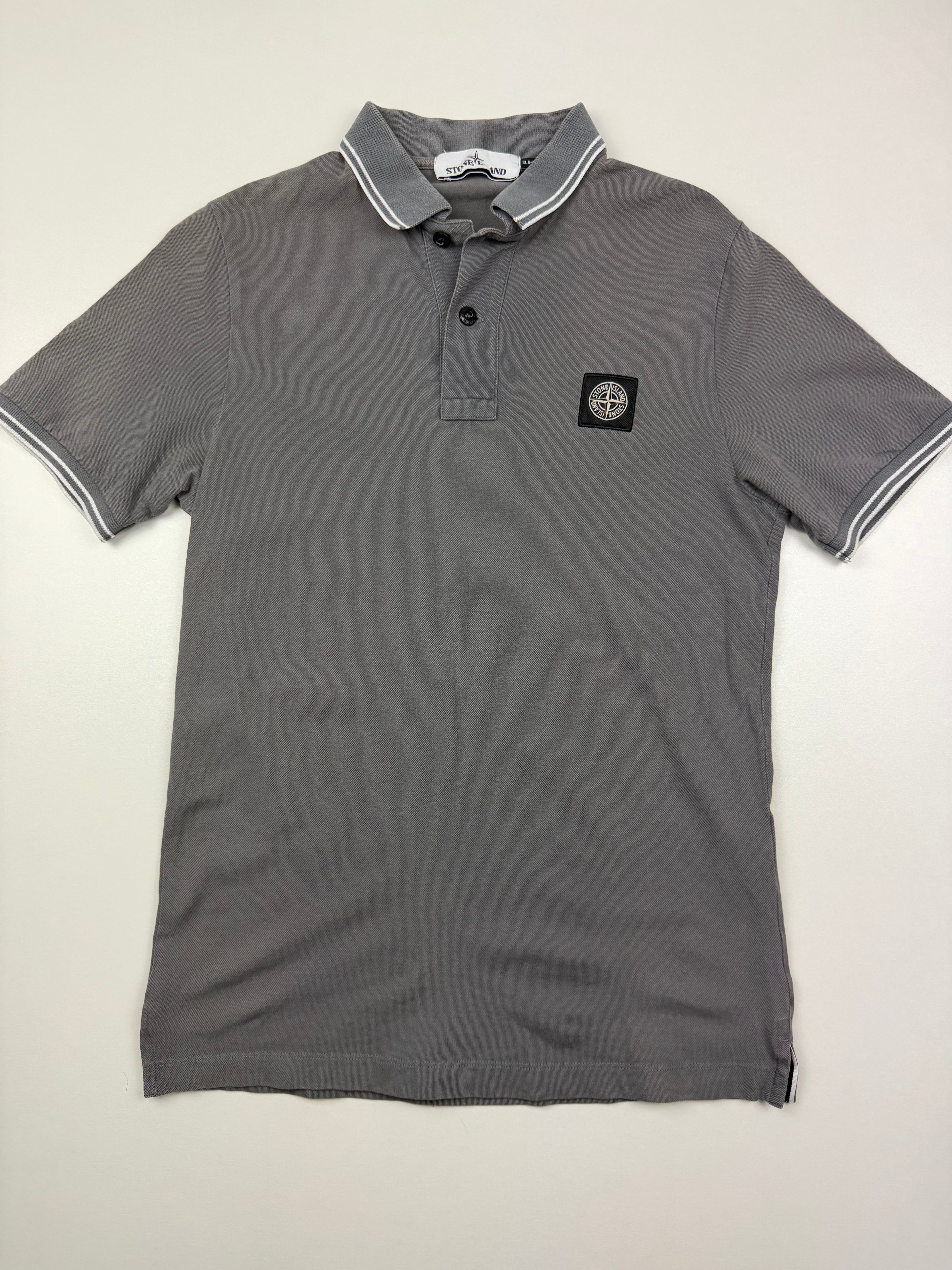 Polo Stone Island – Taille S – Gris