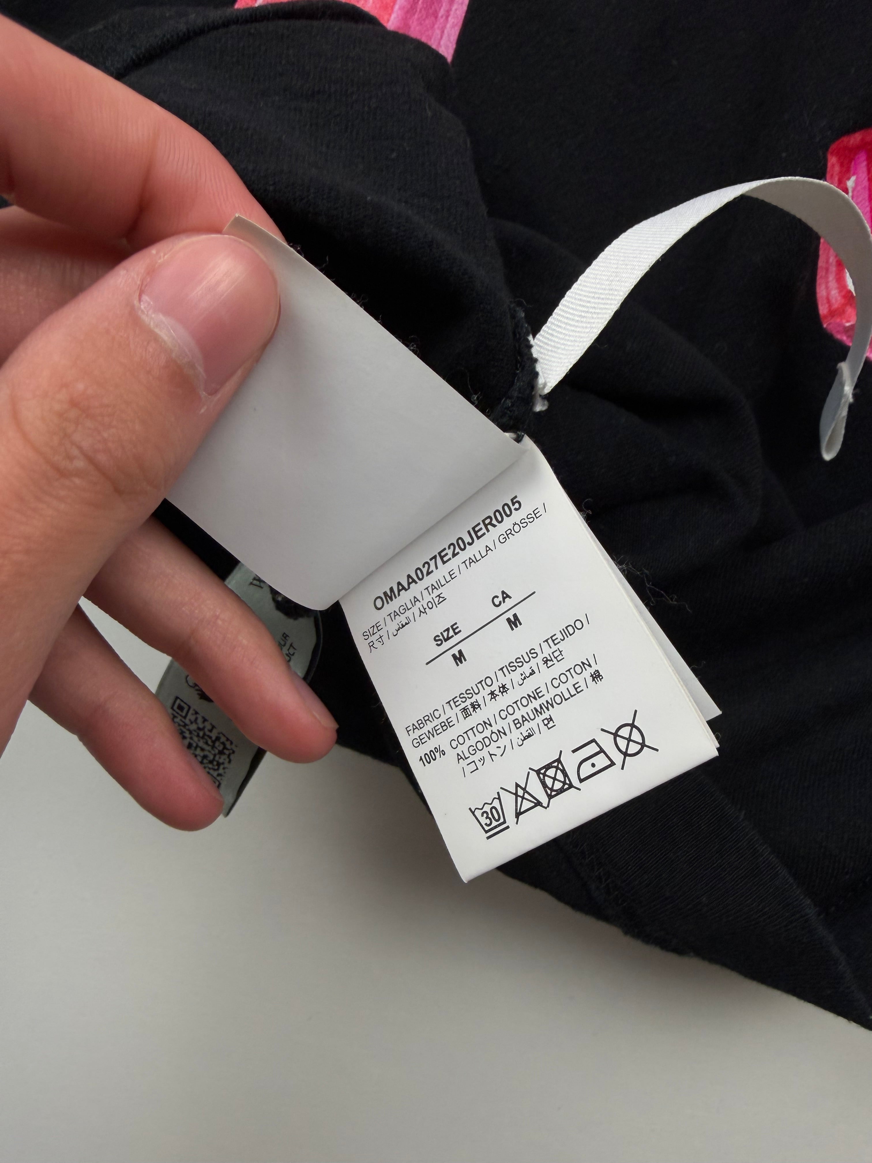 T-shirt Off-White “Back Arrows Sketch” – Taille M – Noir