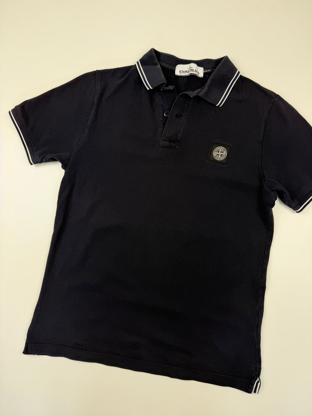 Polo Stone Island – Taille S – Bleu Marine