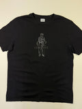 T-shirt C.P. Company – Taille L – Noir avec Logo Marin à l’Avant