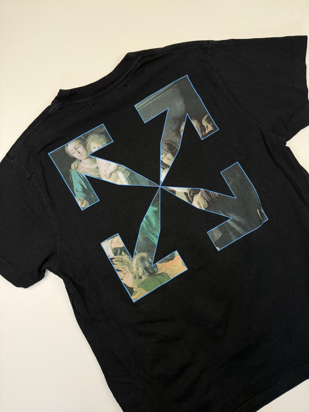 T-shirt Off-White “Caravaggio” – Taille XS (fit S/M) – Noir