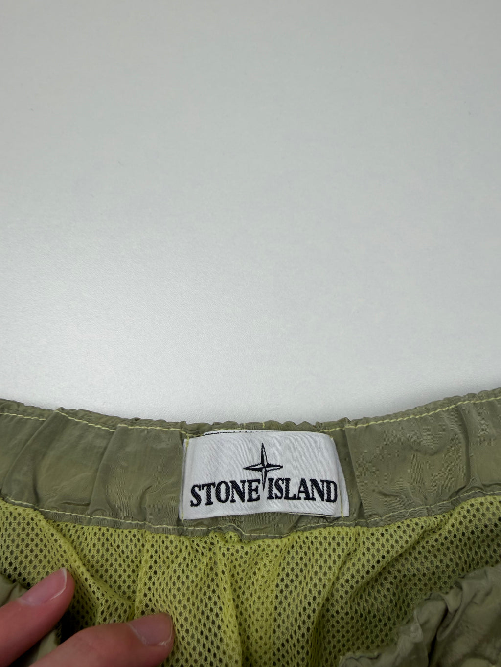 Short de Bain Stone Island – Taille S – Jaune en Polyamide