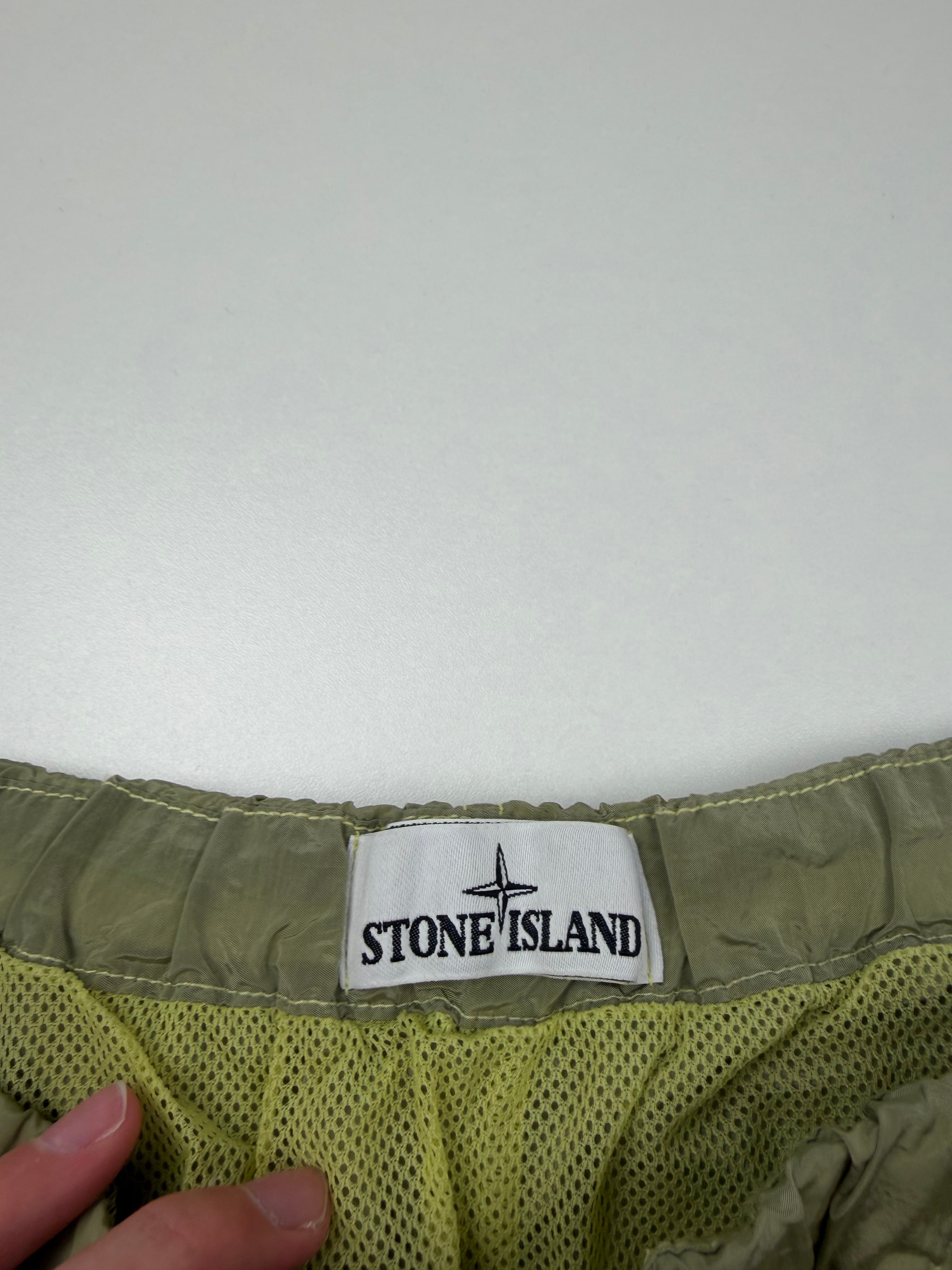 Short de Bain Stone Island – Taille S – Jaune en Polyamide