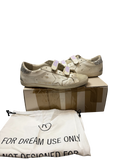Basket Golden Goose Old School – Taille 40 – Blanc & Paillettes