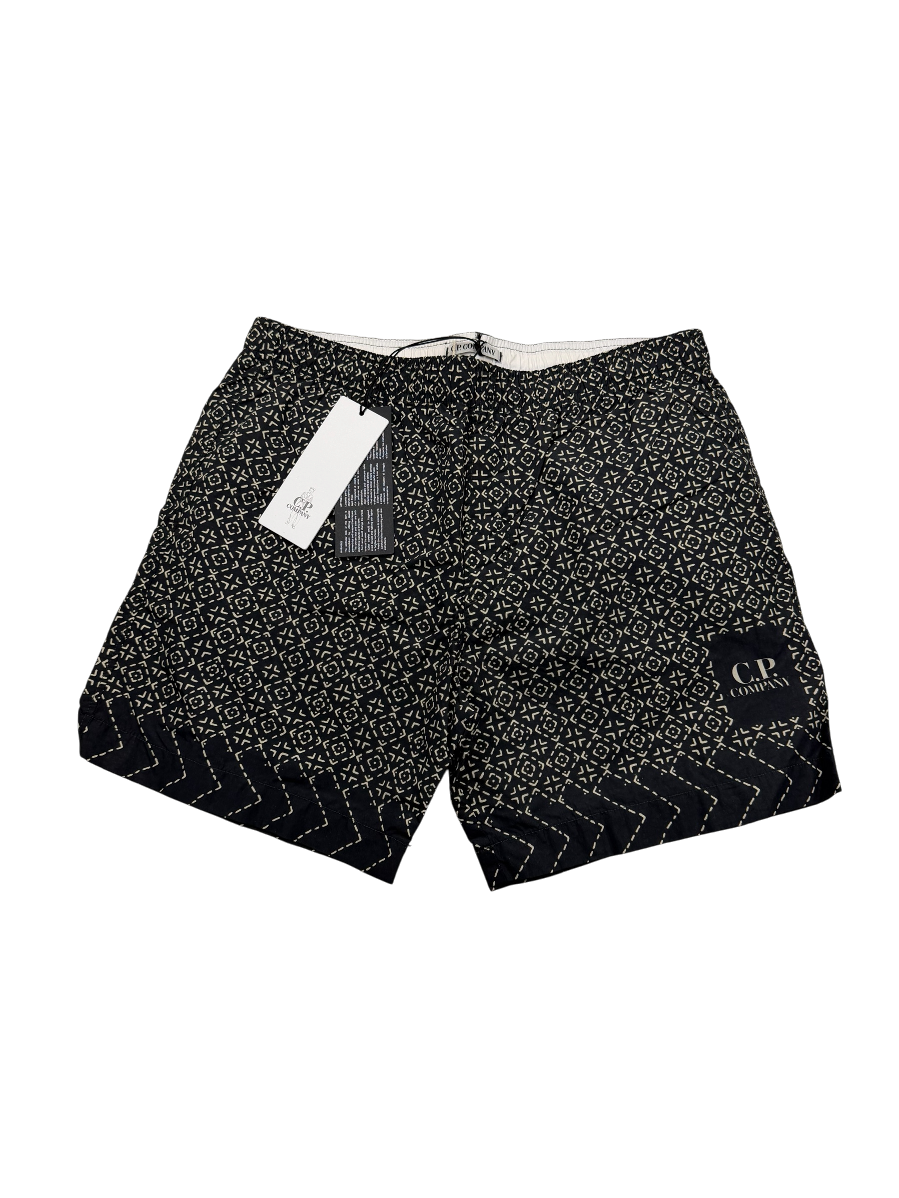 Short de bain C.P. Company – Taille S / 44 – Nylon Baja Noir