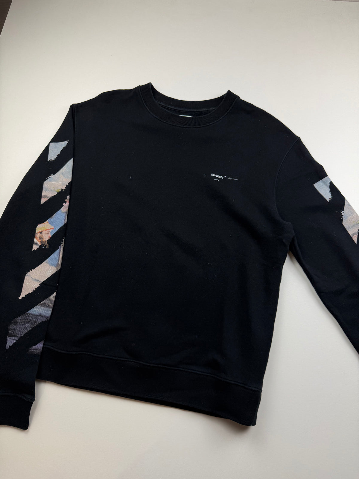 Sweatshirt Off-White « Diag Colored Arrows » – Taille L – Noir