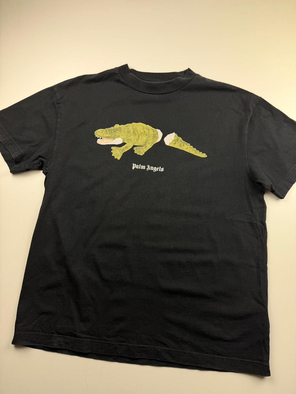 T-Shirt Palm Angels « Crocodile » – Taille XL – Noir