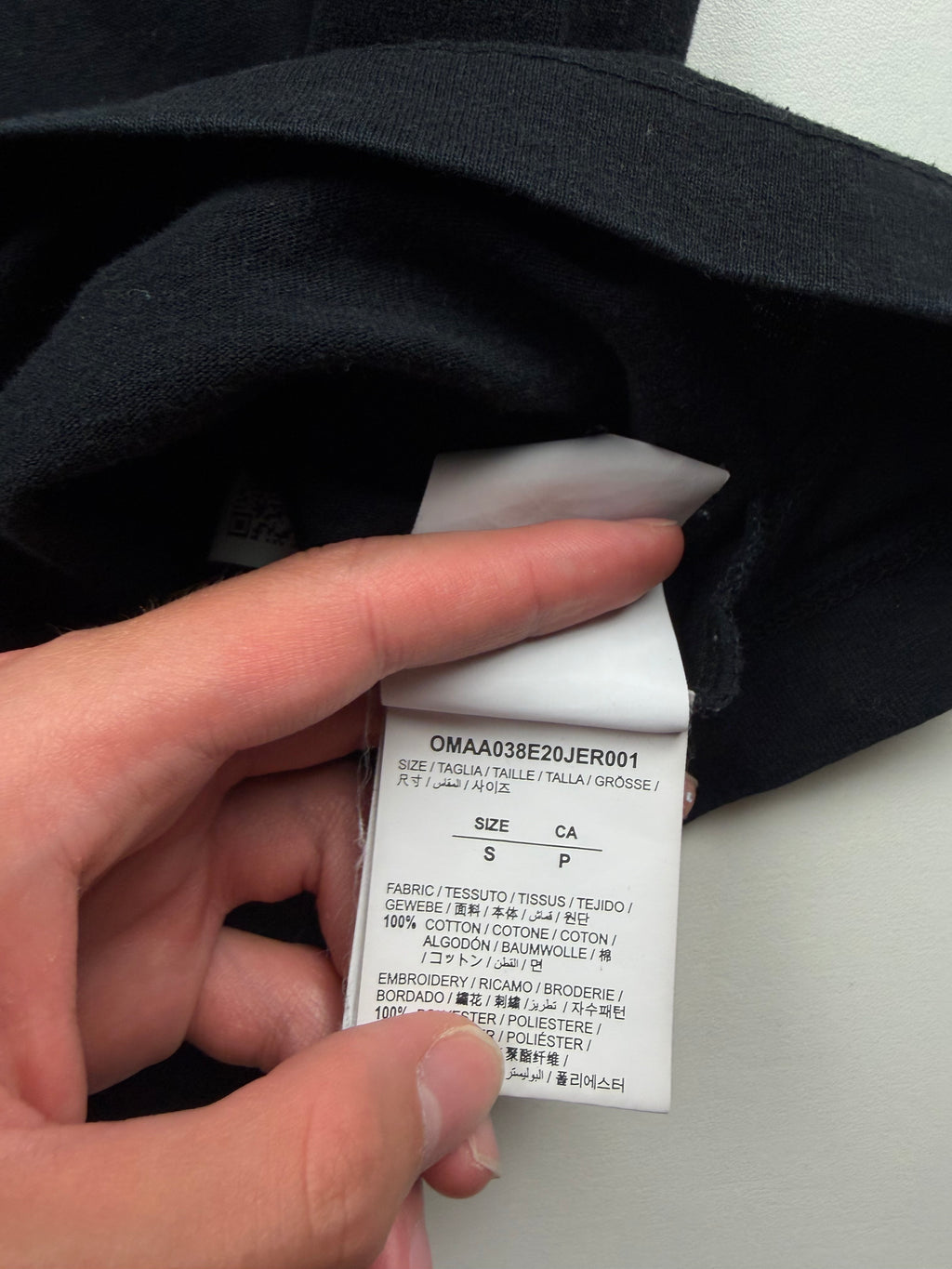 T-Shirt Off-White c/o Virgil Abloh « Pattern Printing » – Taille S