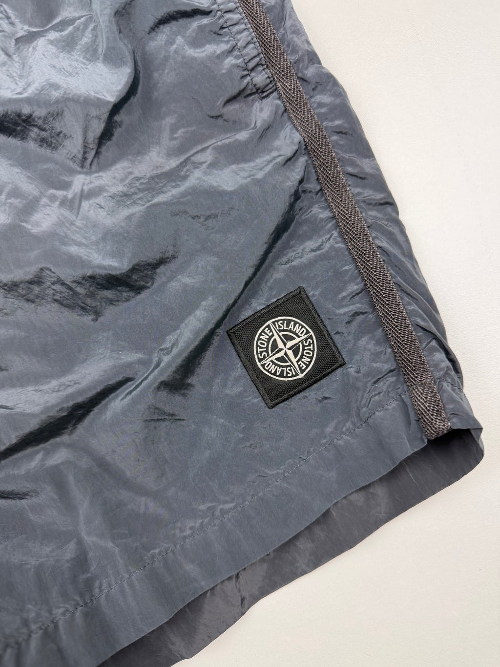 Short de bain Stone Island – Taille S – Nylon Gris