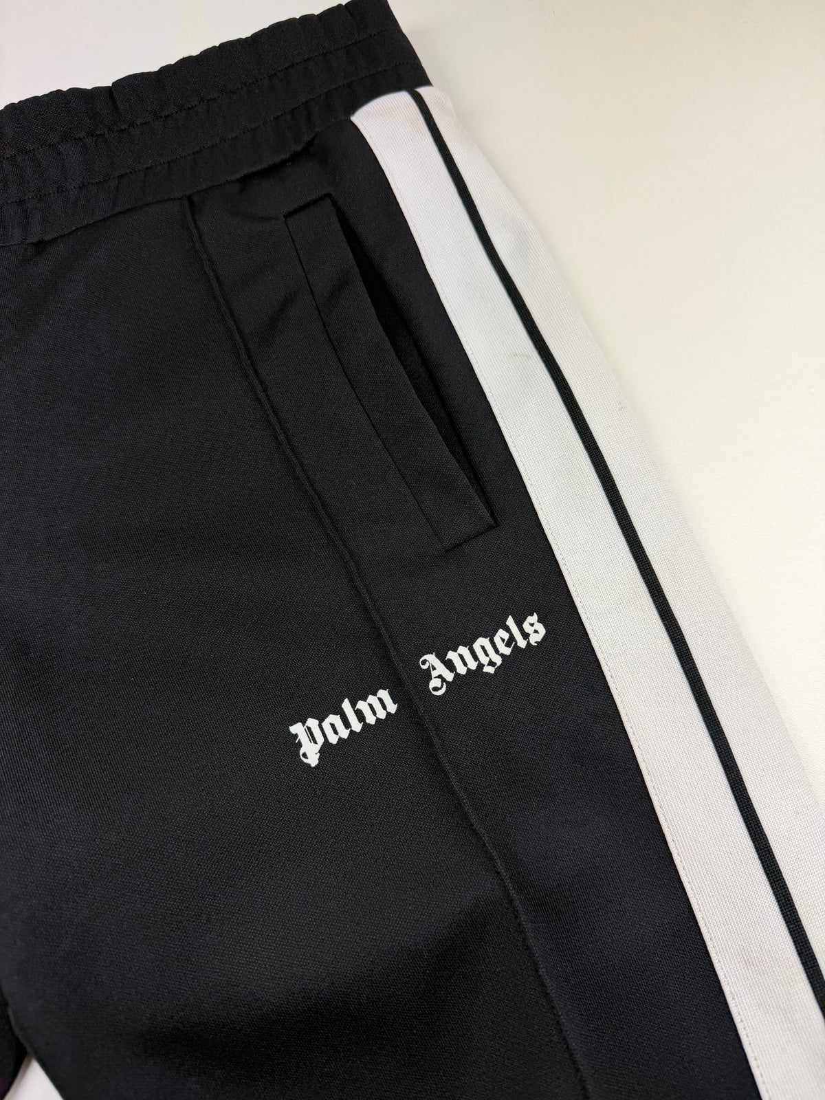 Jogging Palm Angels – Taille XS – Noir – Bandes Blanches