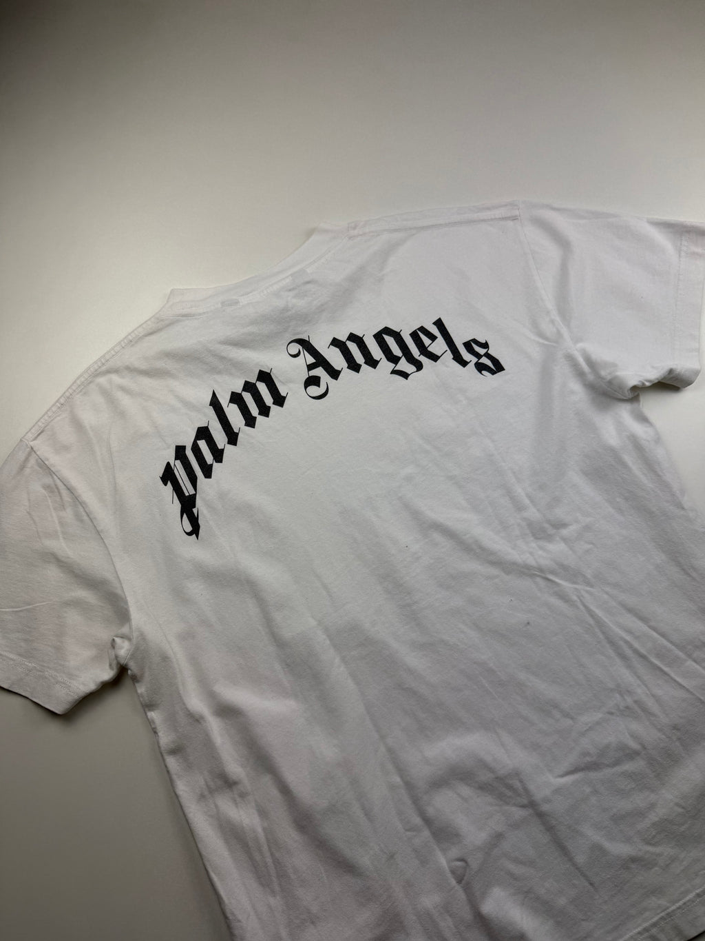 T-Shirt Palm Angels « Crocodile » – Taille L – Blanc