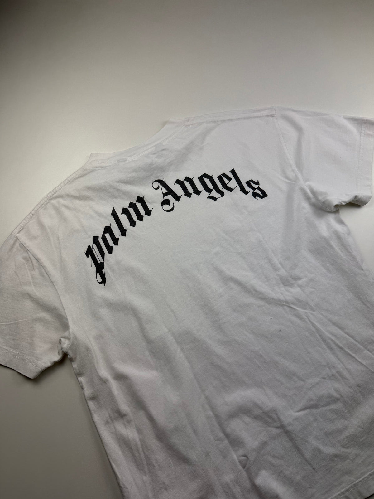 T-Shirt Palm Angels « Crocodile » – Taille L – Blanc
