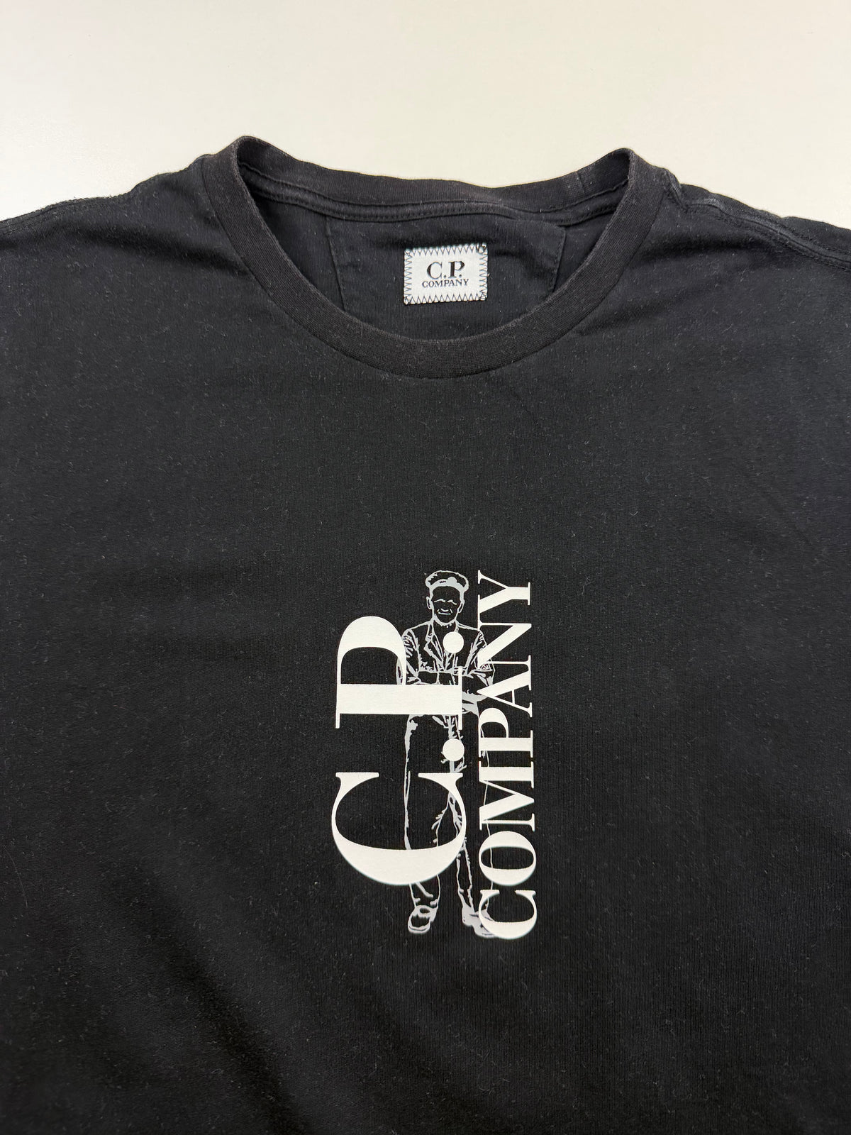 T-Shirt C.P. Company – Taille S – Noir – Motif Avant