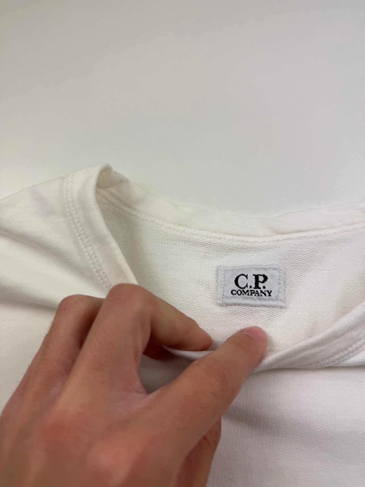 Pull C.P. Company – Taille S – Blanc