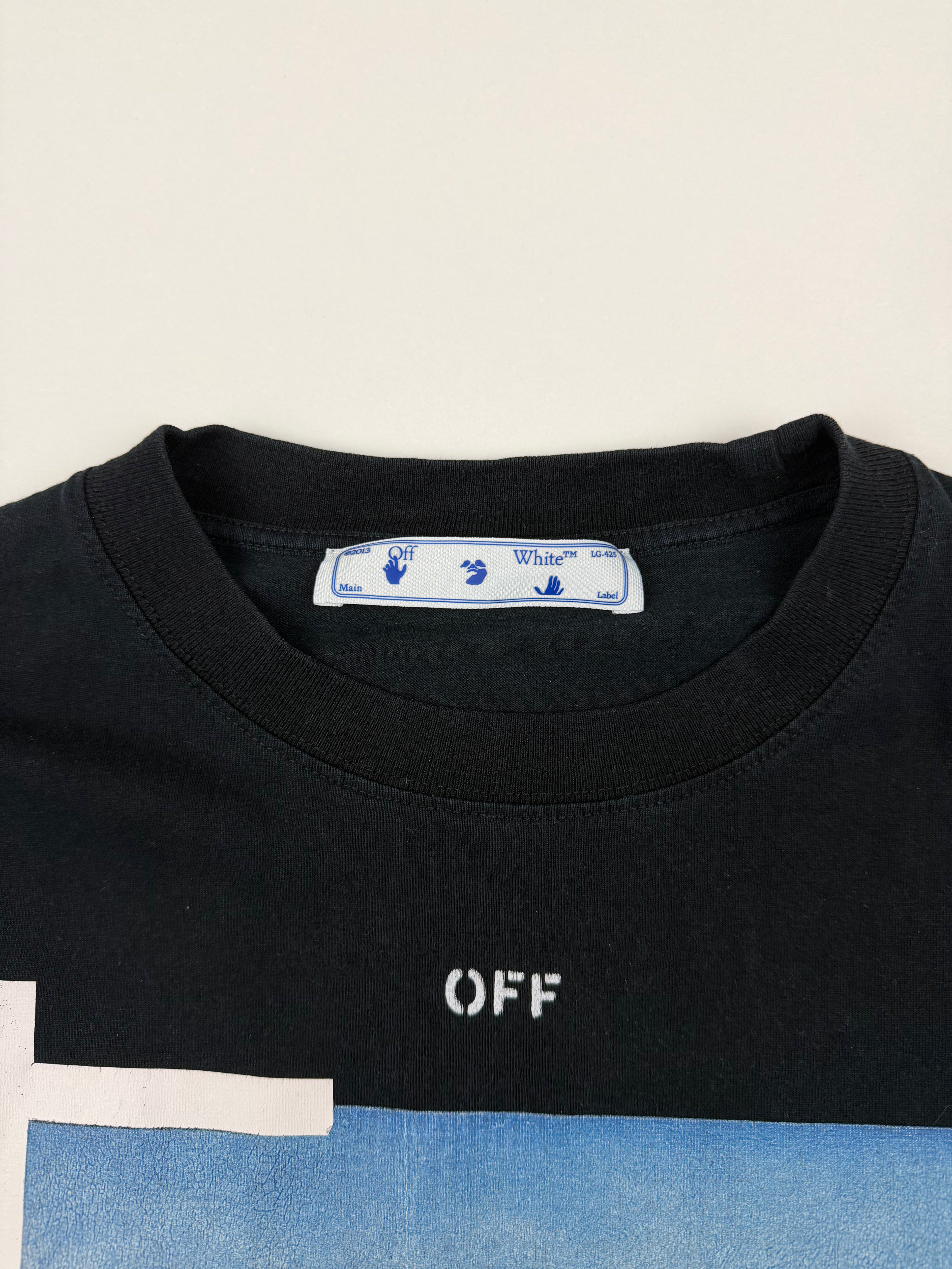 T-shirt Off-White “Mona Lisa” – Taille S (fit L) – Noir