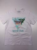 T-shirt Casablanca “Tennis Club” – Taille M – Blanc
