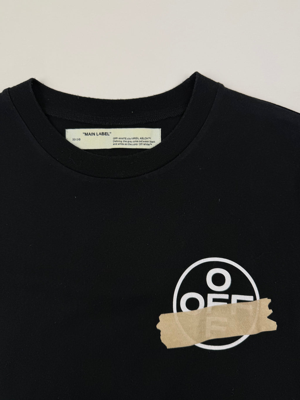 T-shirt Off-White “Oversized Tape Arrows” – Taille M – Noir