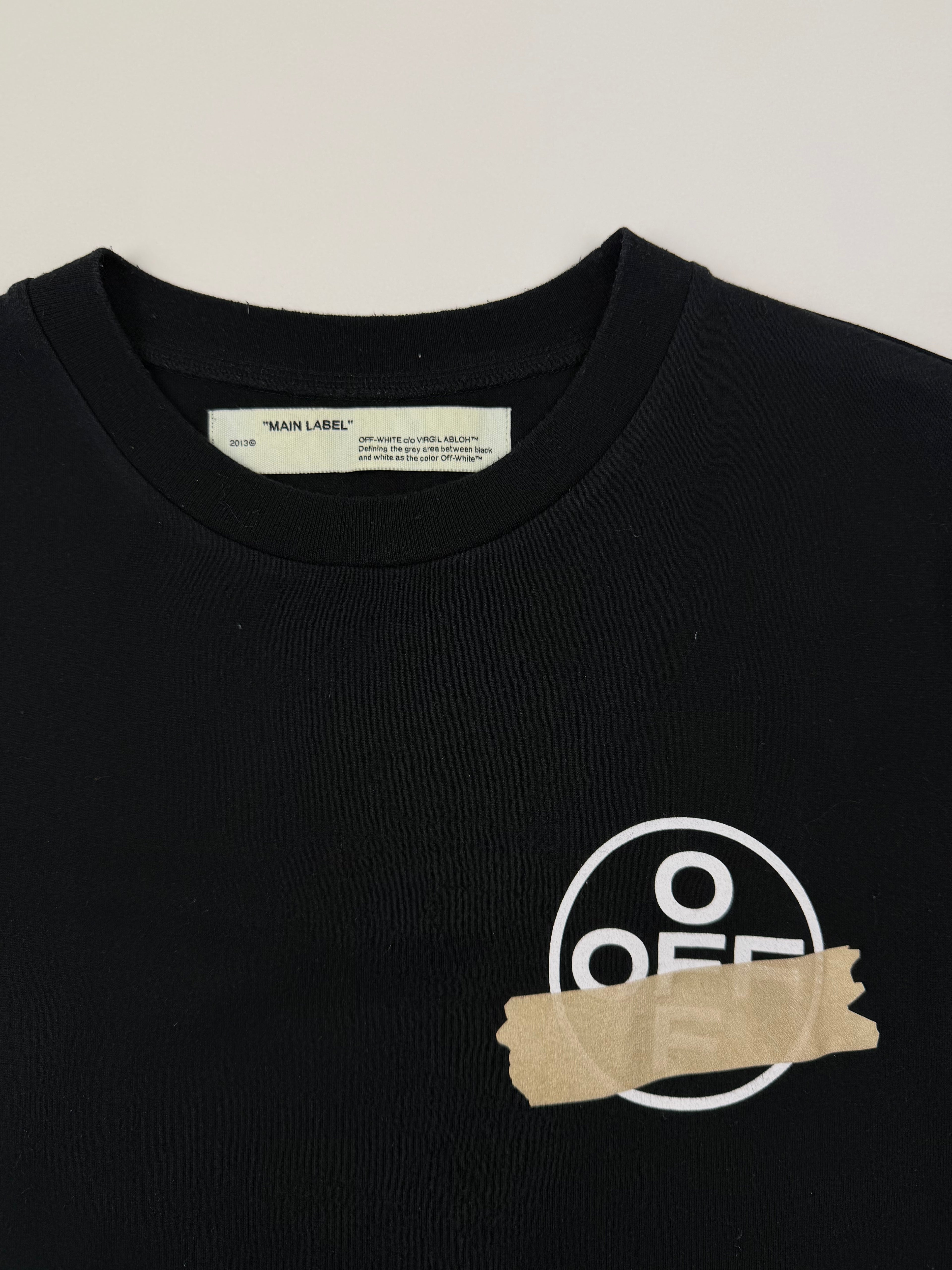 T-shirt Off-White “Oversized Tape Arrows” – Taille M – Noir