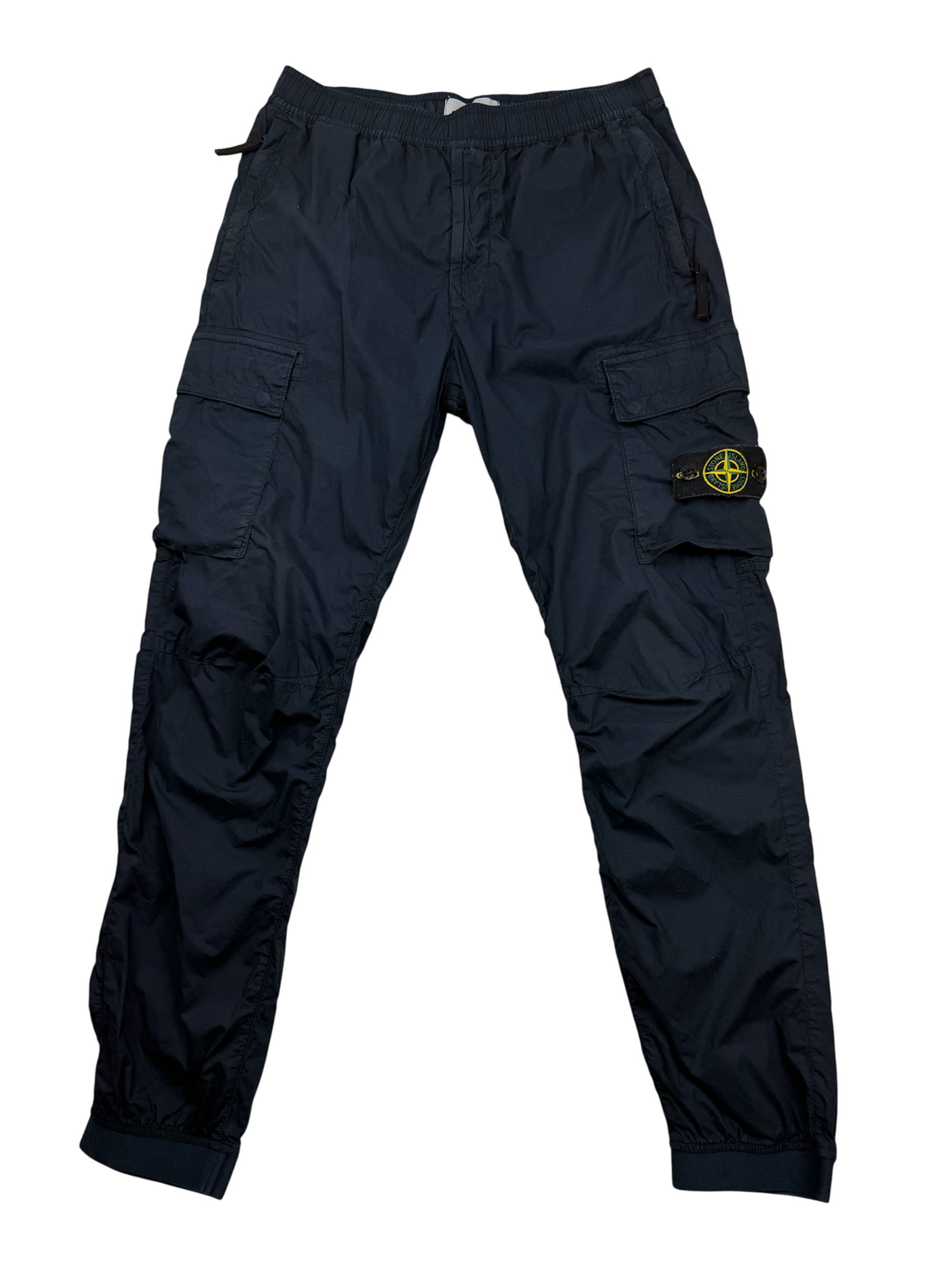 Cargo Nylon Stone Island – Taille M / W32 – Bleu Marine