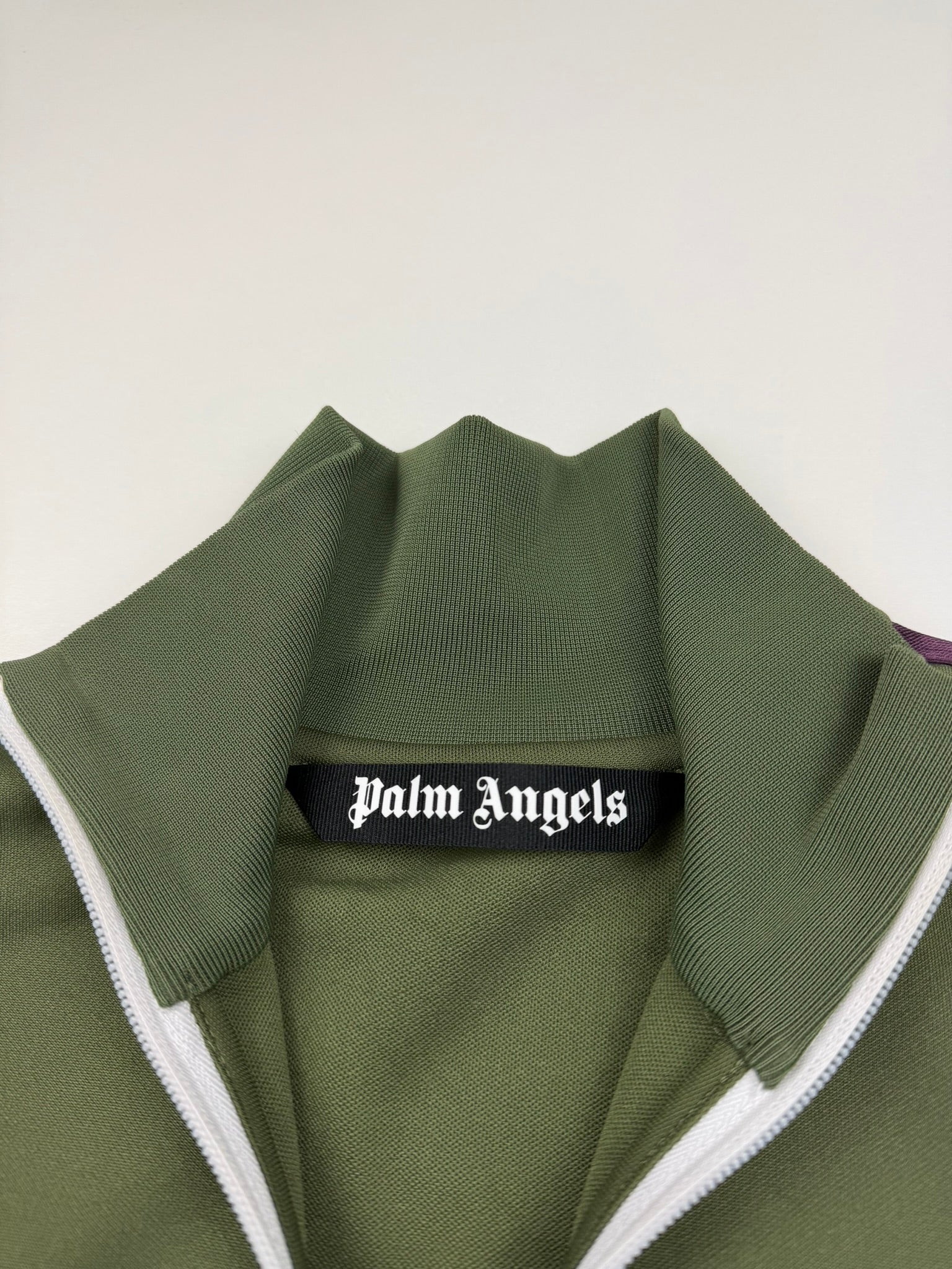 Gilet zippé Palm Angels – Taille S – Coloris Kaki & Violet