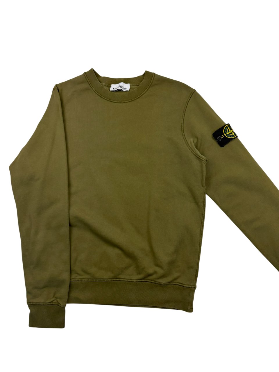 Pull crewneck Stone Island – Taille M – Coloris Kaki