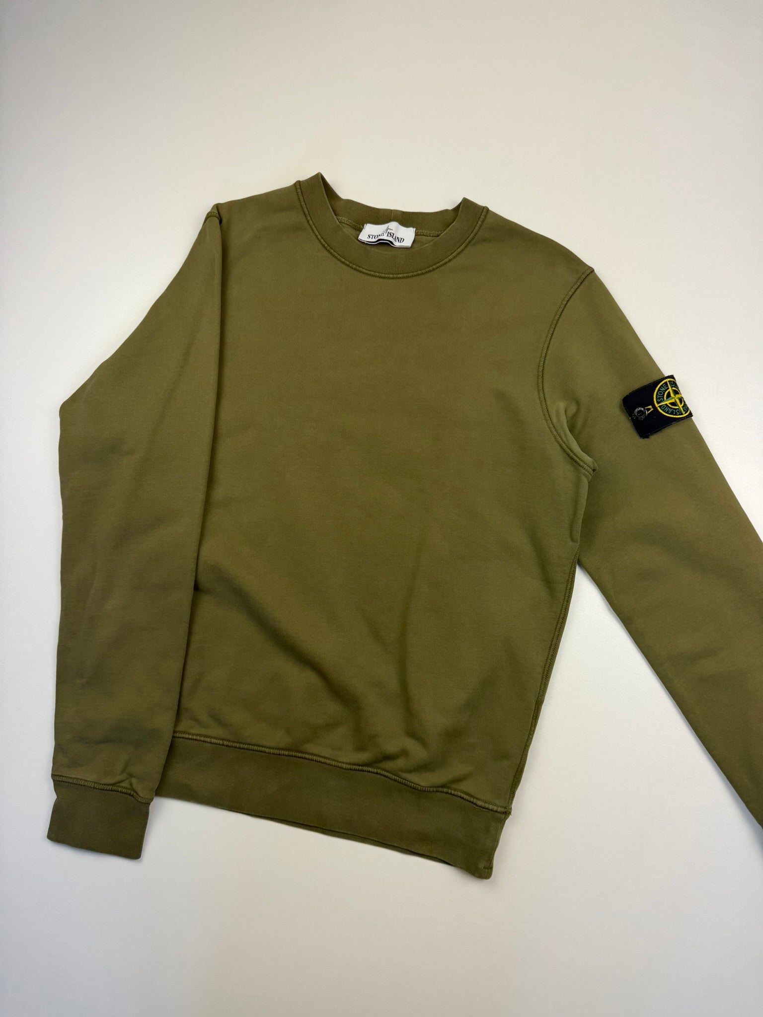 Pull crewneck Stone Island – Taille M – Coloris Kaki