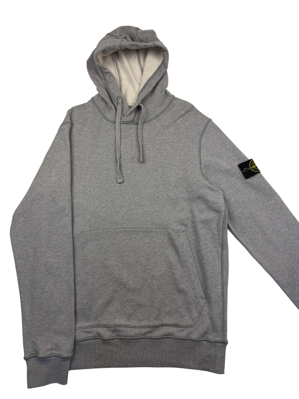 Pull à capuche Stone Island – Taille XL – Coloris Gris
