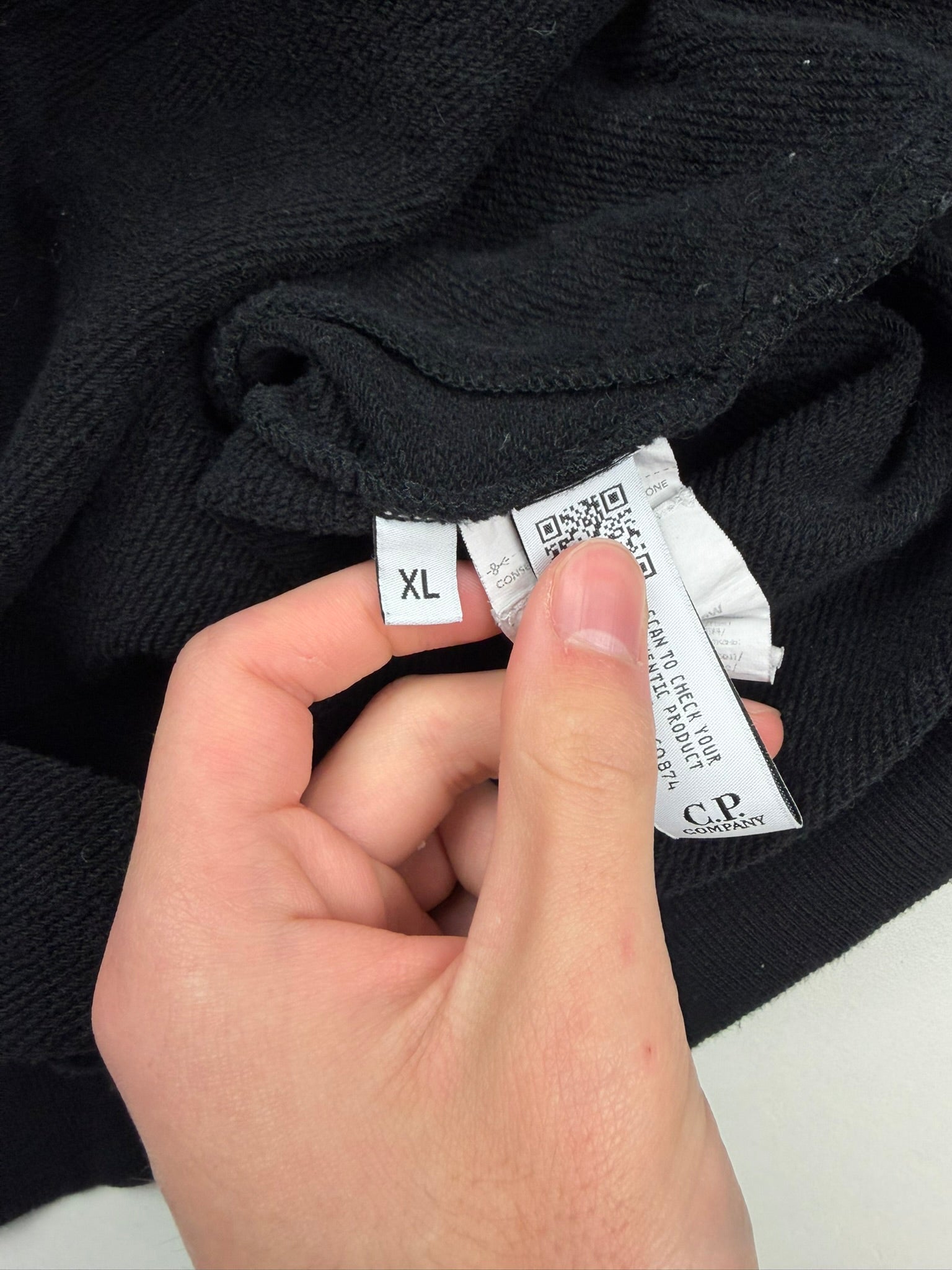 Gilet Zip C.P. Company avec goggle – Taille XL – Noir