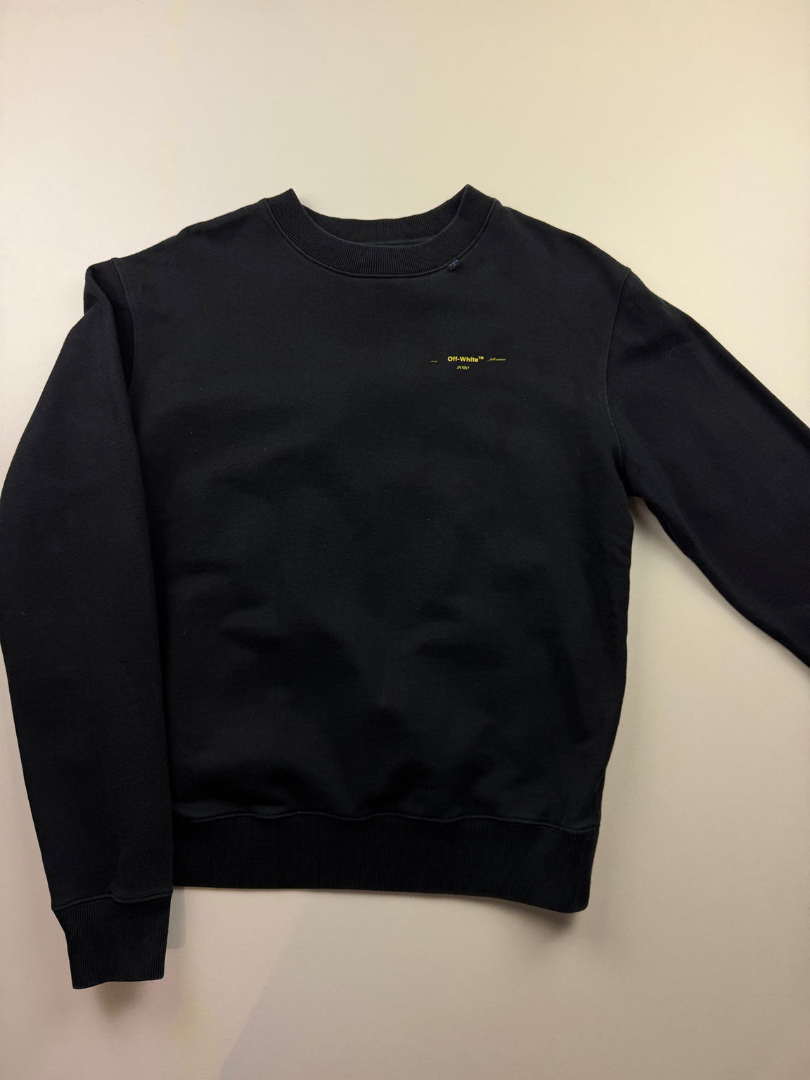 Pull Off-White « Acrylic Arrows » – Taille M – Noir — photo 1