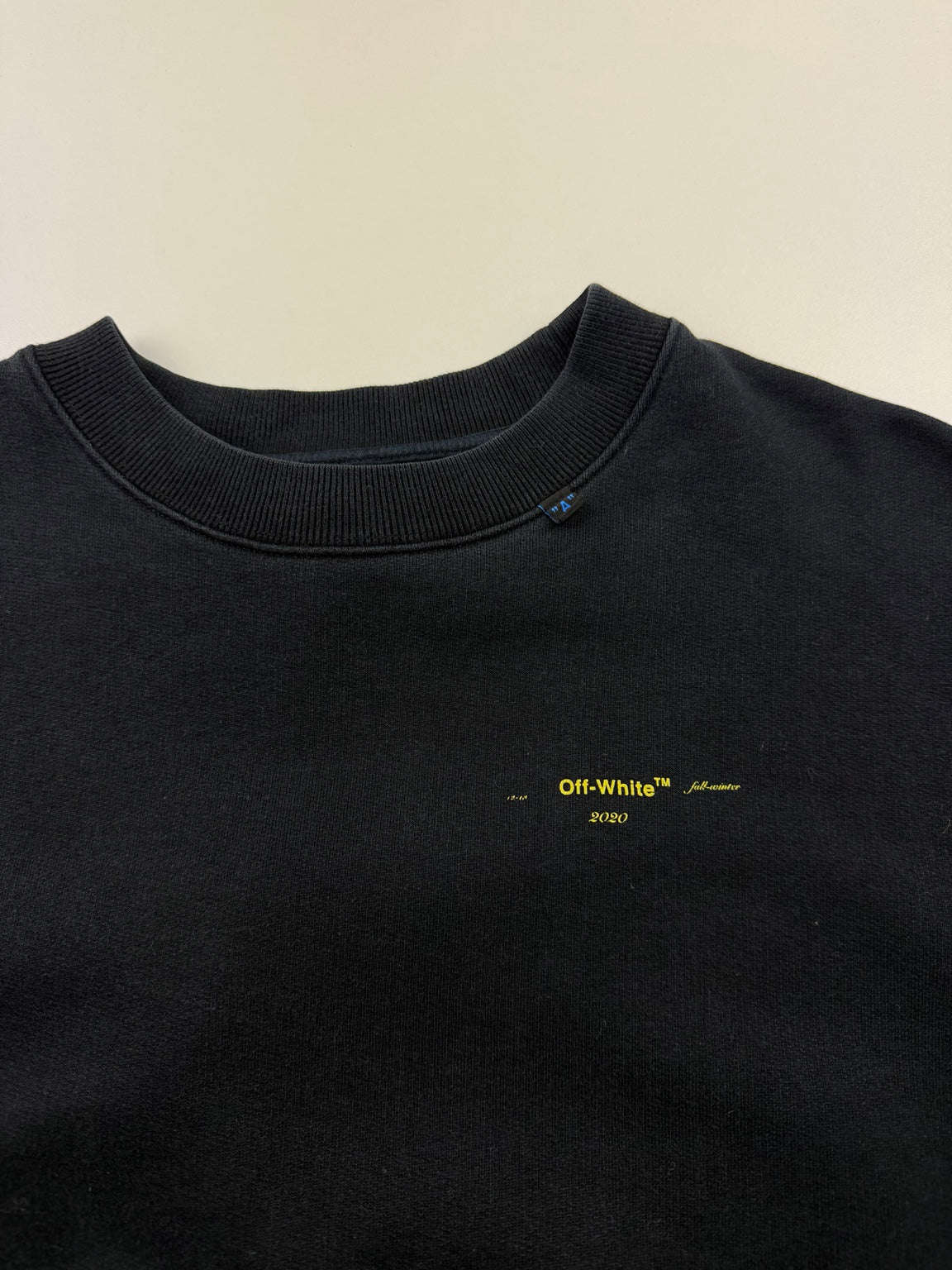 Pull Off-White « Acrylic Arrows » – Taille M – Noir — photo 3