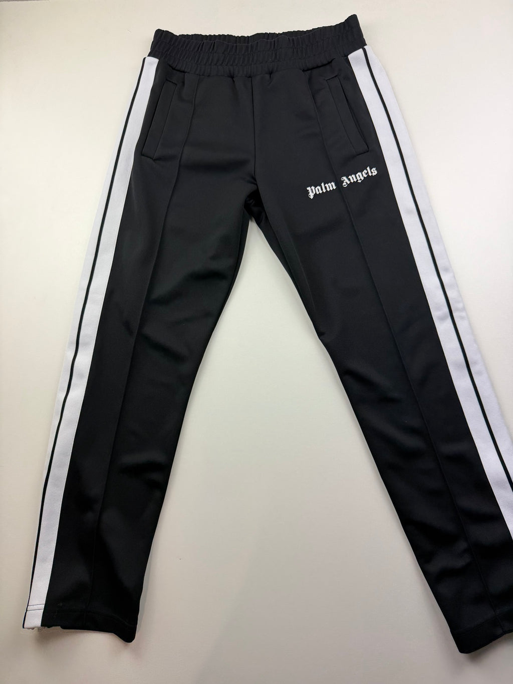 Jogging Palm Angels « Classic Track Pants » – Taille M – Noir et blanc — photo 1