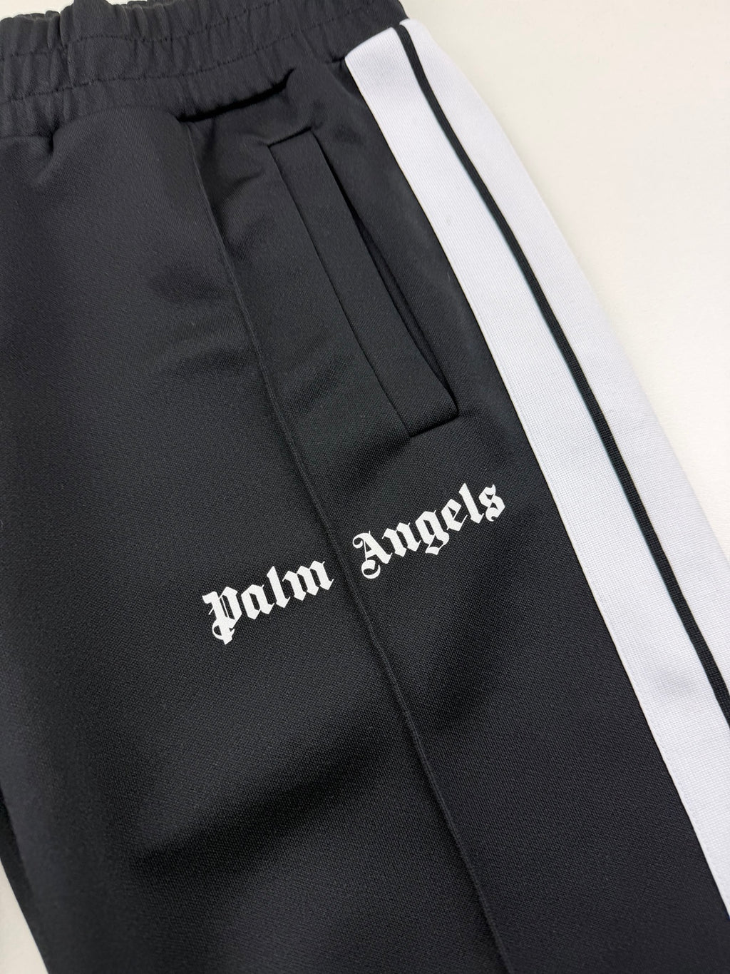 Jogging Palm Angels « Classic Track Pants » – Taille M – Noir et blanc — photo 4