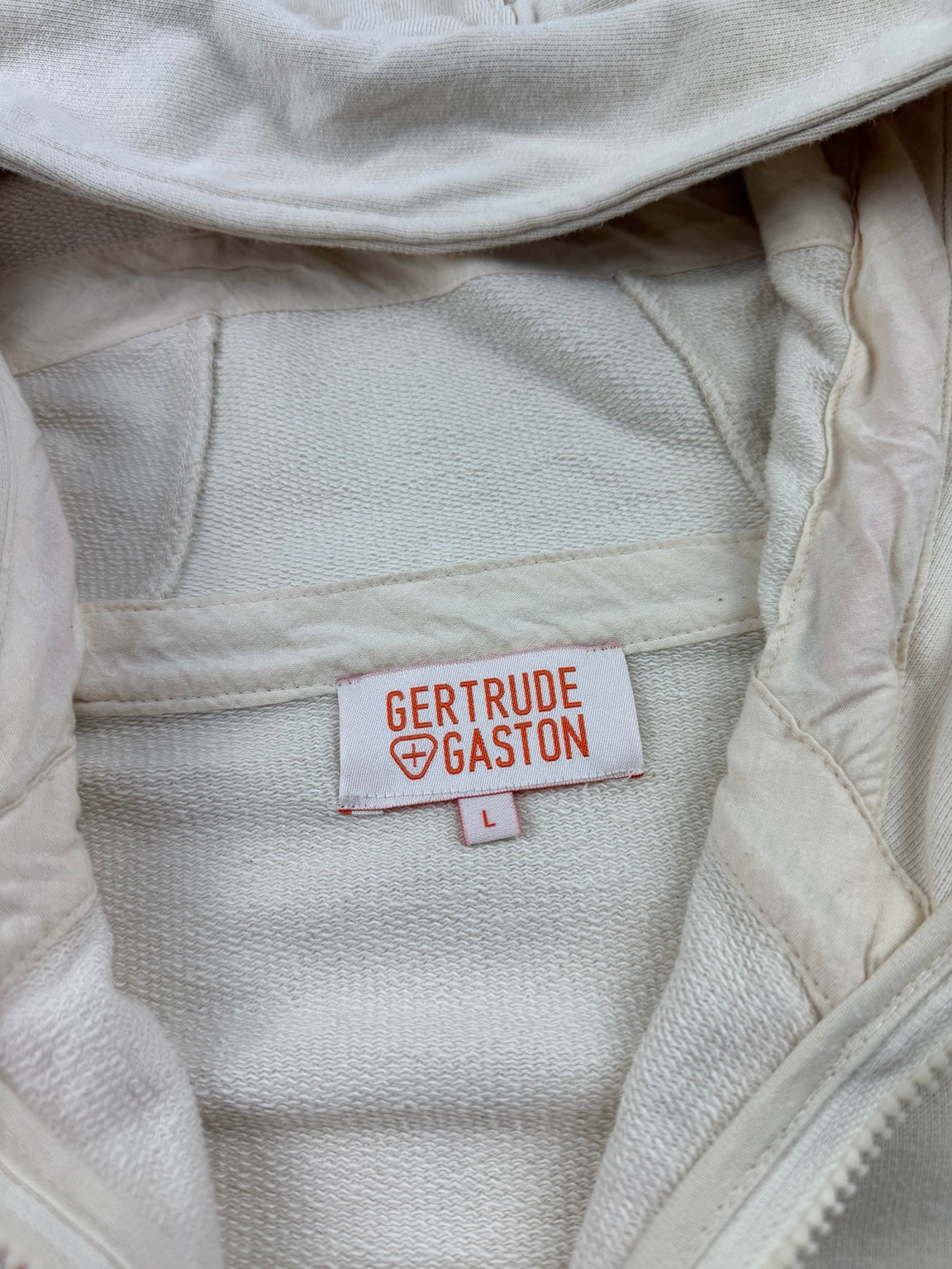 Gilet Zip Gertrude – Taille L – Gris clair — photo 5