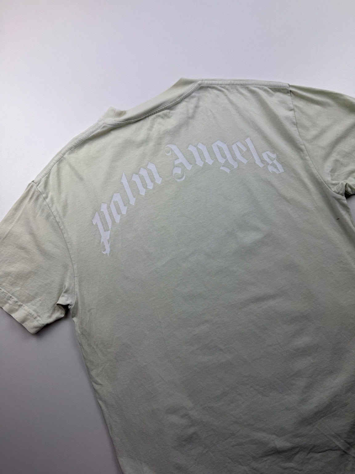 T-Shirt Palm Angels « Teddy » – Taille M – Écru — photo 5