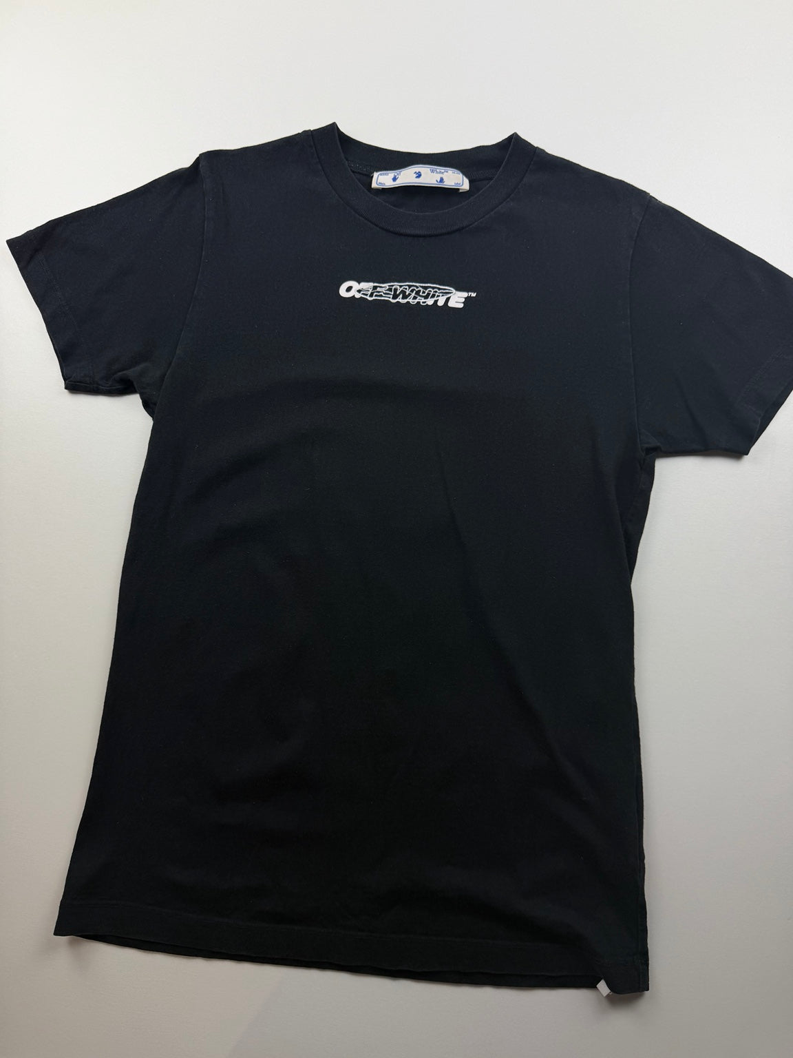 T-Shirt Off-White « Hand Logo » – Taille S – Noir — photo 2