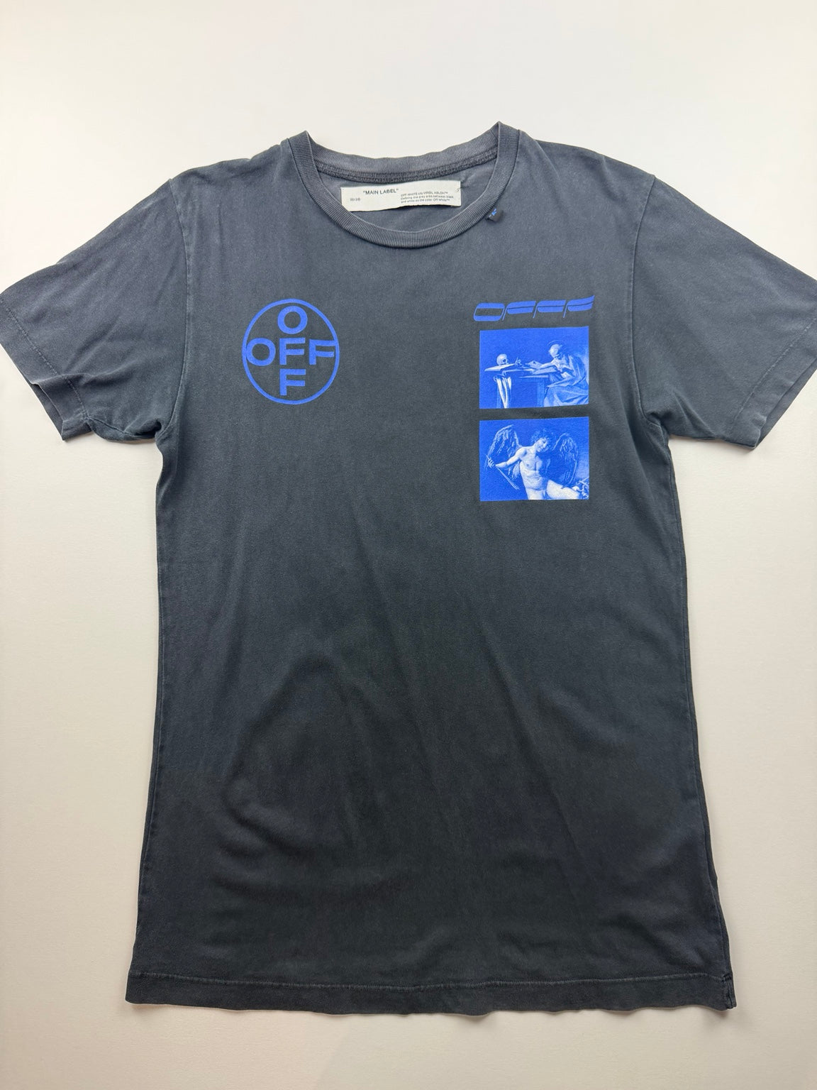 T-Shirt Off-White « Caravaggio » – Taille S – Gris anthracite — photo 1