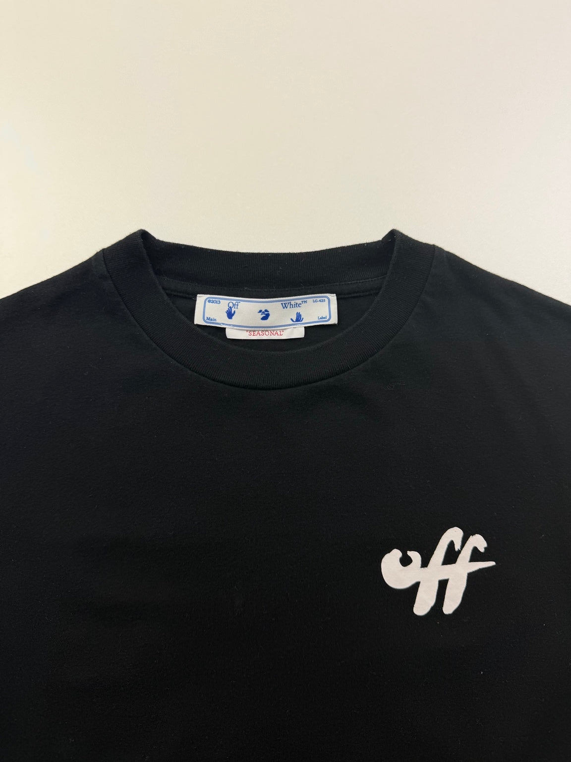 T-Shirt Off-White « Zebra Arrows » – Taille S – Noir — photo 3