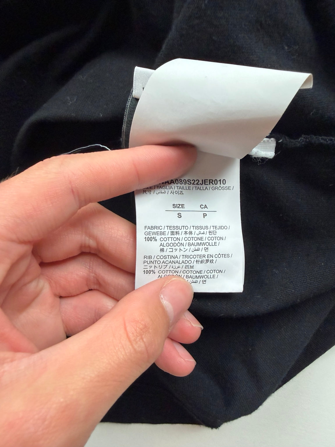 T-Shirt Off-White « Zebra Arrows » – Taille S – Noir — photo 4