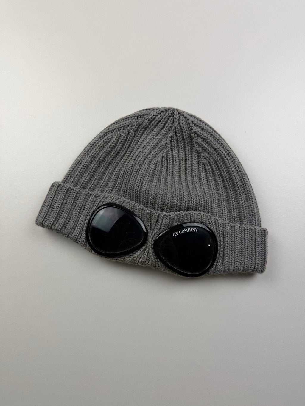Bonnet C.P. Company « Goggle » – Taille unique – Gris — photo 2