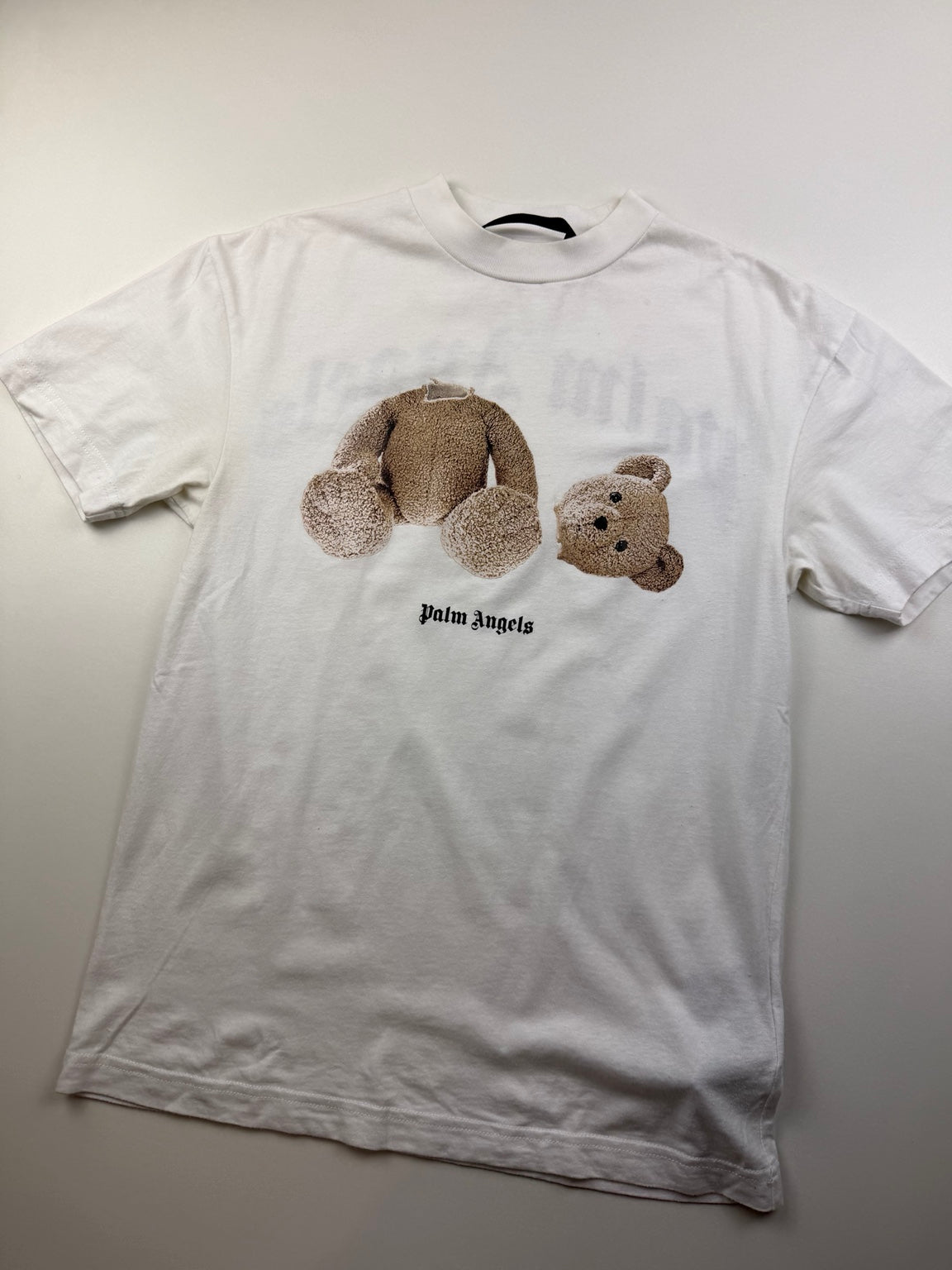 T-Shirt Palm Angels « Bear » – Taille XS – Blanc – Photo 2