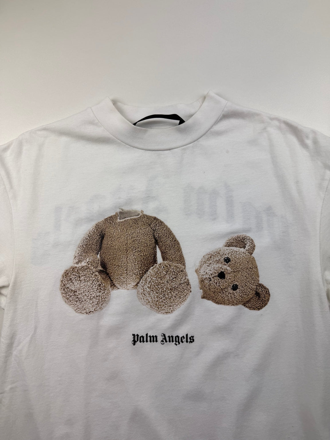 T-Shirt Palm Angels « Bear » – Taille XS – Blanc – Photo 3