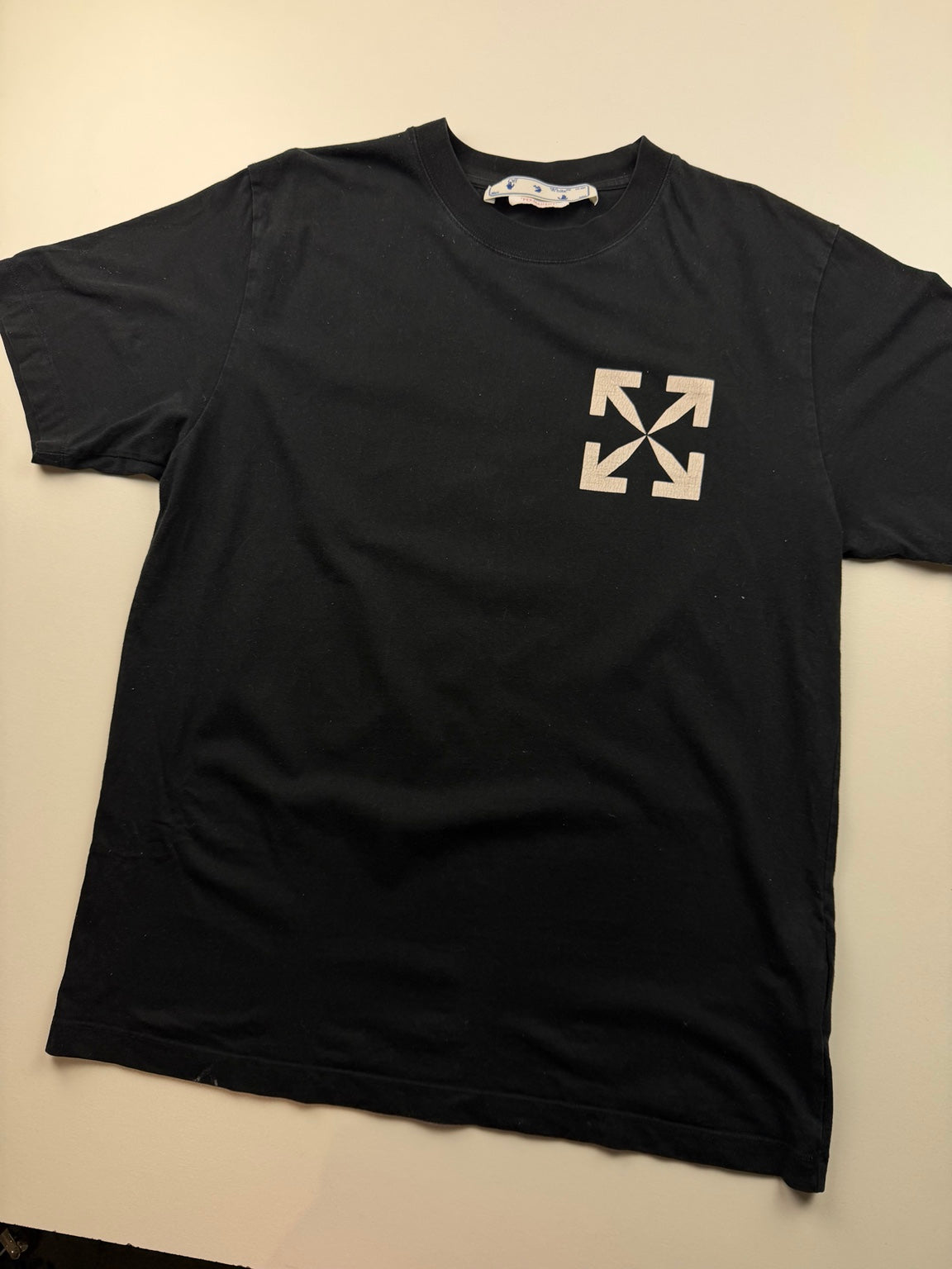 T-shirt Arrows Off-White – Taille XL – Noir – photo 2