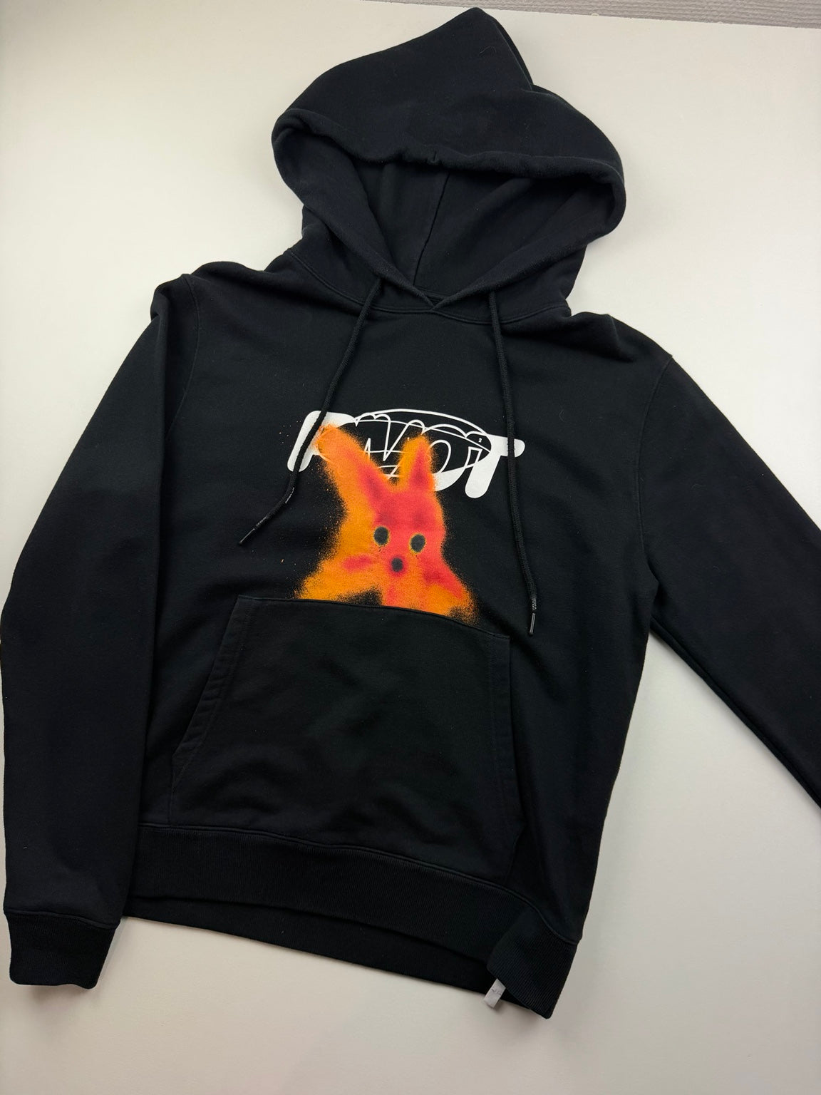 Pull à capuche Mask Arrows Off-White – Taille M – Noir – photo 2