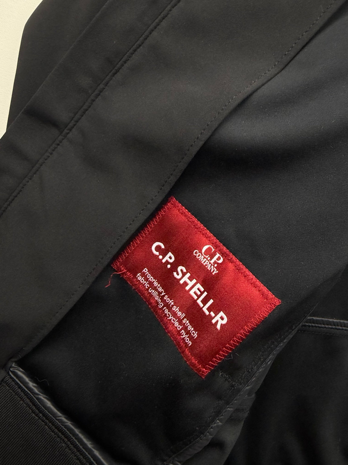 Veste à capuche C.P. Shell-R C.P. Company – Taille 50 – Noir – photo 8