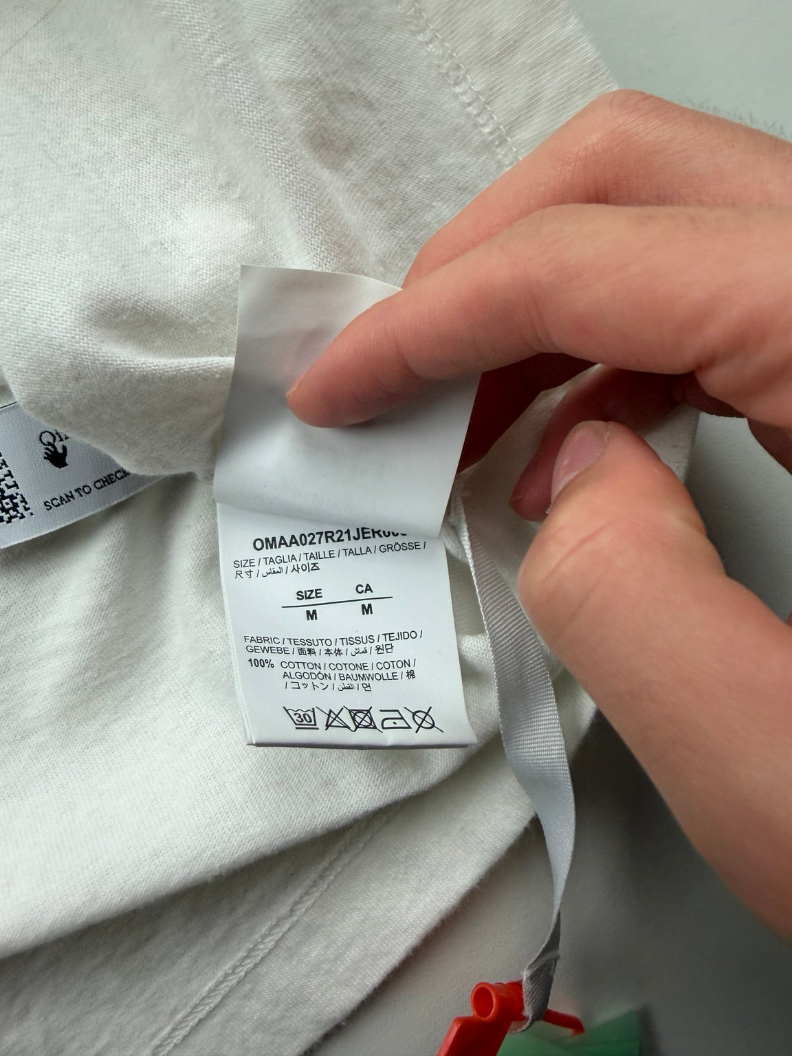 T-shirt Off-White Marker Arrow – M – Blanc – photo 4