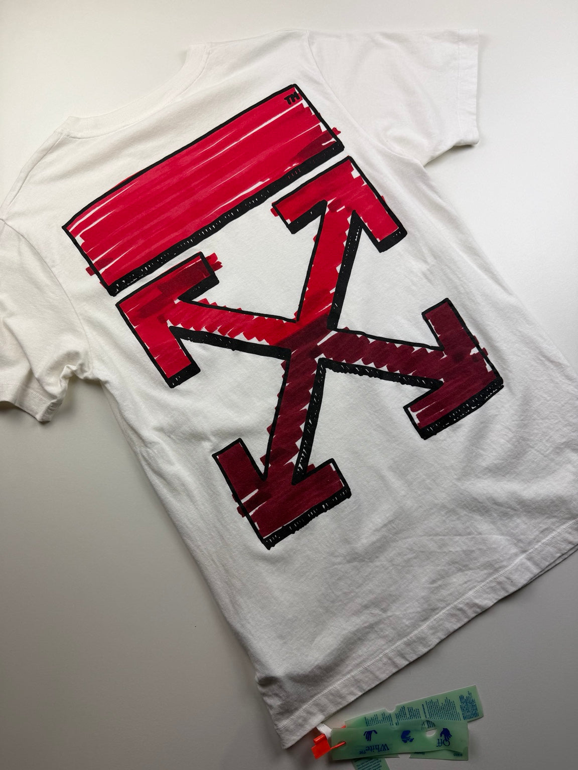 T-shirt Off-White Marker Arrow – M – Blanc – photo 5