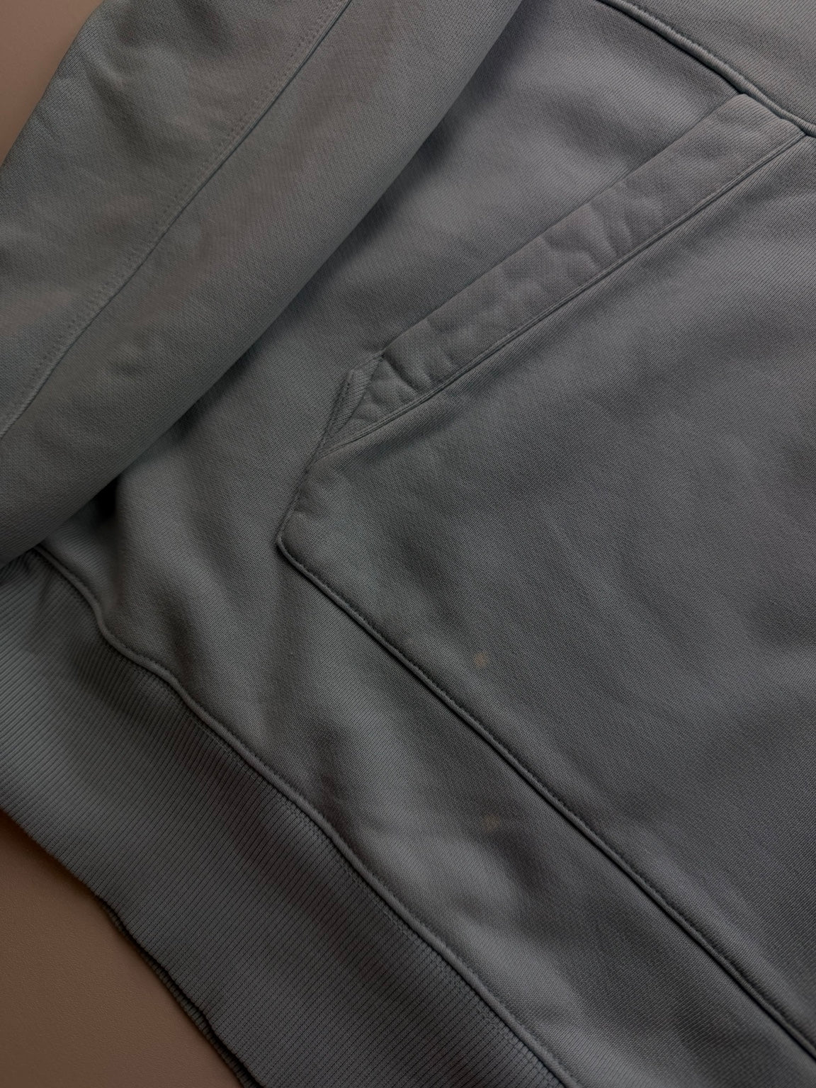 Pull à capuche C.P. Company Diagonal Fleece – M – Bleu ciel – photo 7