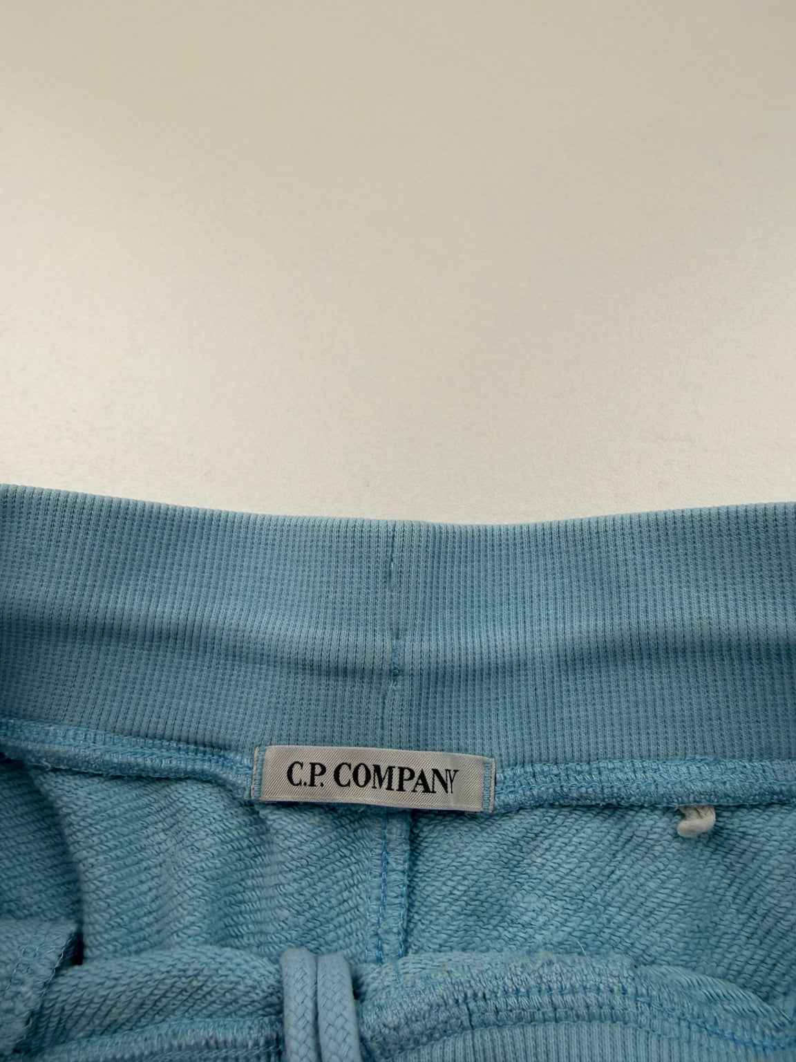 Pantalon C.P. Company Diagonal Fleece Cargo – XS – Bleu ciel – photo 4