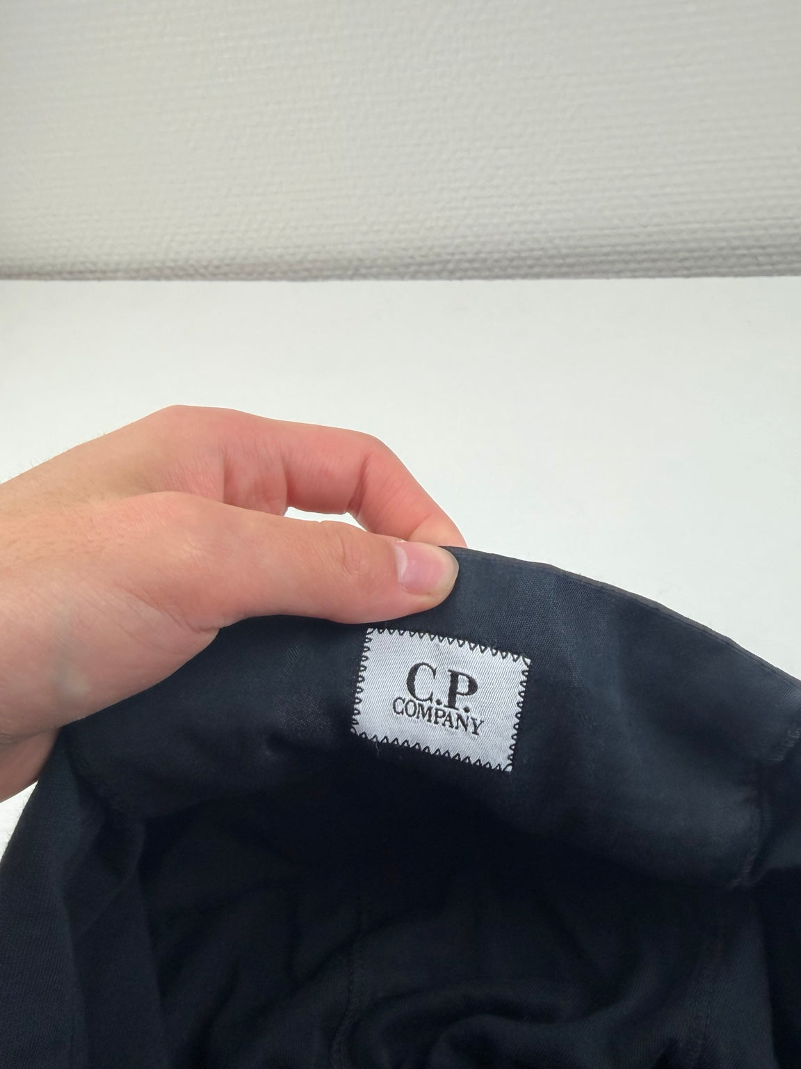 Pull à capuche C.P. Company Diagonal Fleece – XS – Bleu marine – photo 4